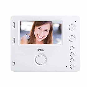 Urmet 1750/6 monitor 4,3” vivavoce 2 voice colore bianco